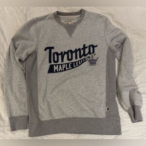 Toronto Maple Leafs Sweatshirt by CCM, Size S - Vintage Apparel Unisex VGUC